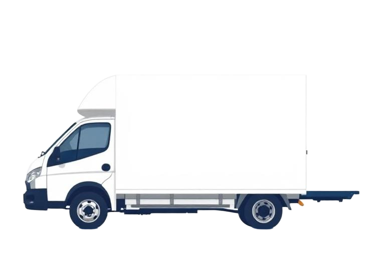 Luton Van with Tail-Lift illustration