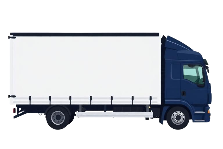 18-Tonne Rigid Curtain-Sider illustration
